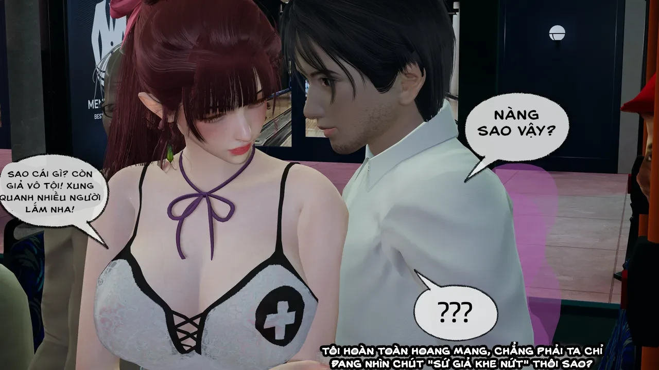 Cô Bạn Gái Tiểu Vy Bị Ngốc Của Tôi. Chap 4.1: Quấy rối trên xe buýt - Next Chap 5.1